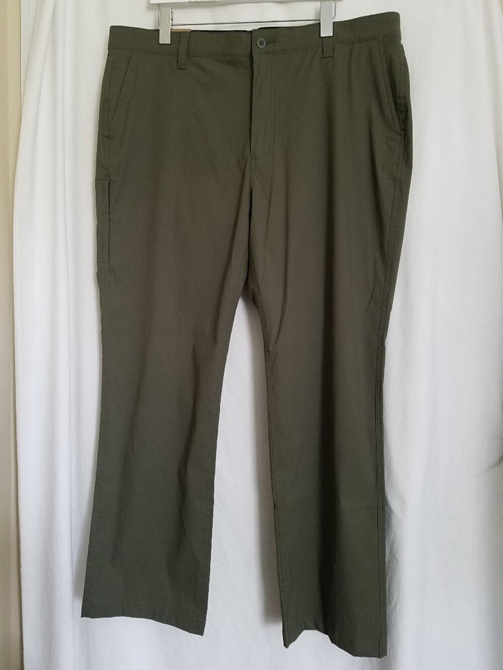 Eddie Bauer Tech Chino Pants | Spruce (Olive Green) | 40x32 | NWT